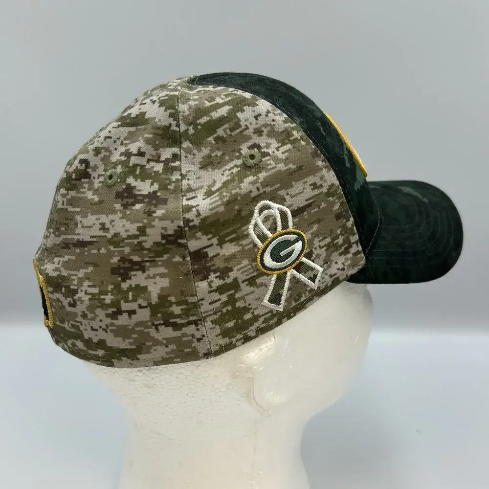 Green Bay Packers NFL Military Appreciation Baseball Hat Toddler-Child Green